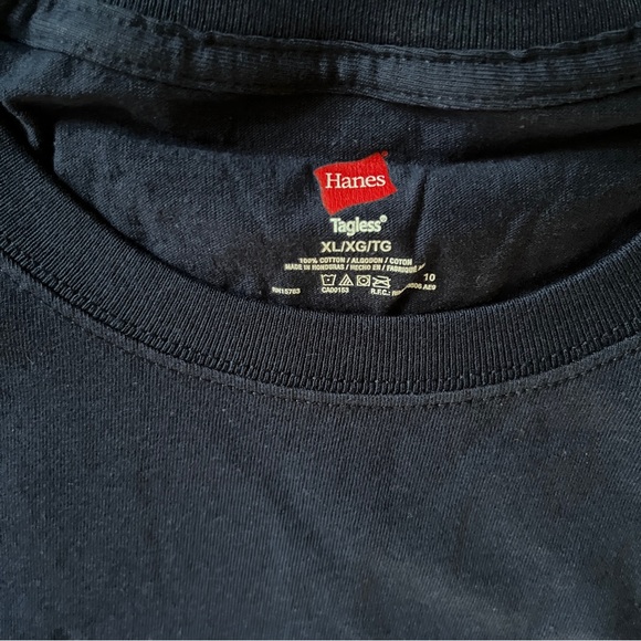 New 2 TEAM USA OLYMPIC RINGS/AMERICAN FLAG T-SHIRTS Men XL short sl gray & navy - Picture 7 of 10